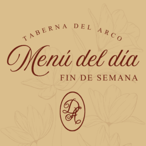 Menú del día - Fin de semana - Solo a mediodía